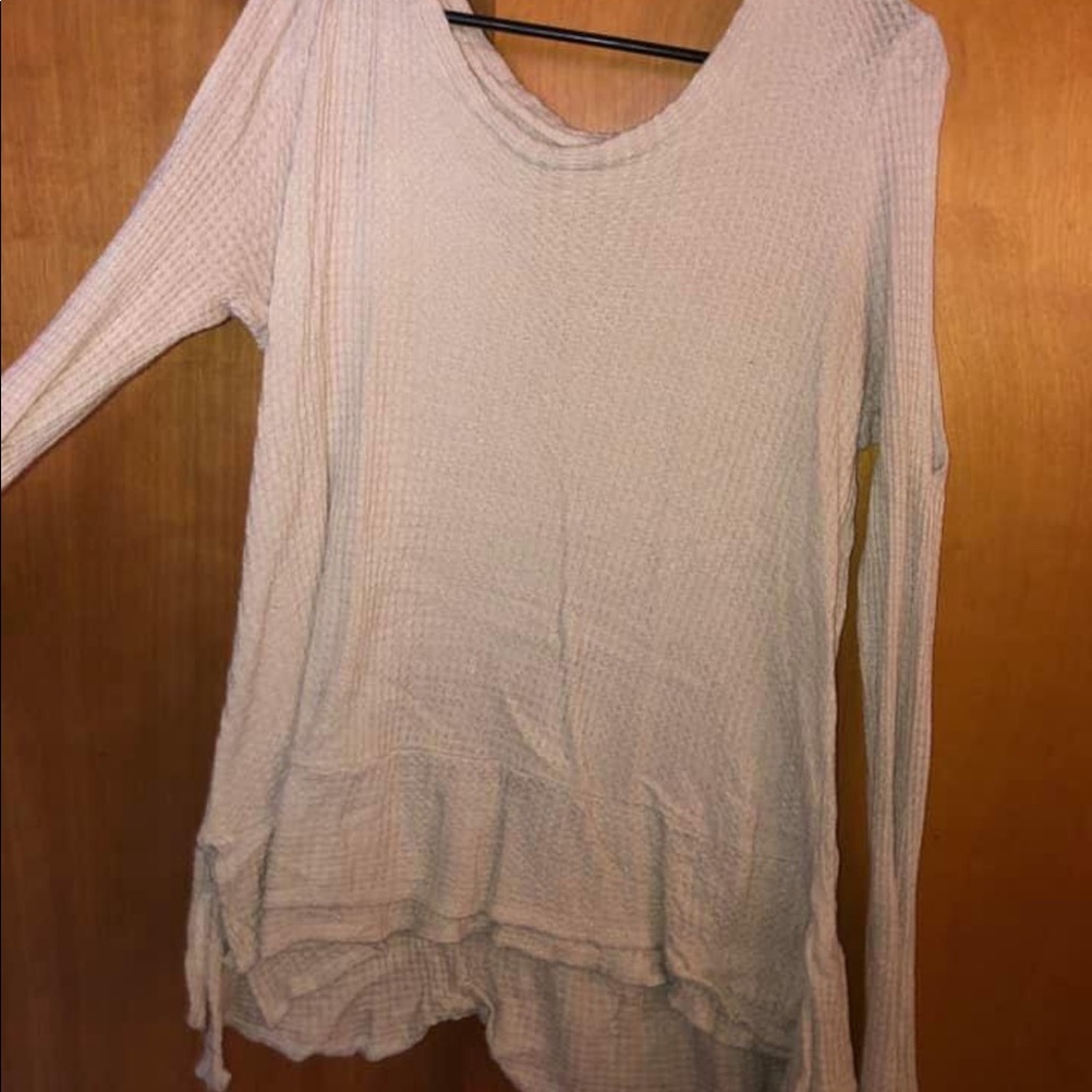 Off the shoulder long sleeve